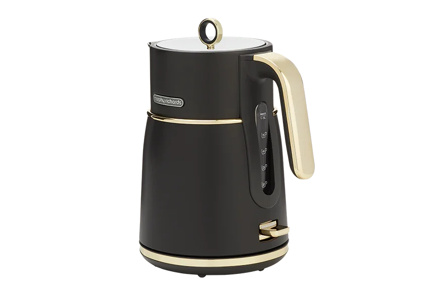 Morphy Richards Signature Soft Gold Jug Kettle - Matte Black - LX2001 - Homewares, Outdoor, Phone Accessories, Cases, Speakers, Headphones + More -