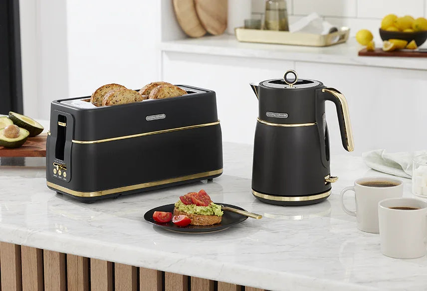 Morphy Richards Signature Soft Gold Jug Kettle - Matte Black - LX2001 - Homewares, Outdoor, Phone Accessories, Cases, Speakers, Headphones + More -