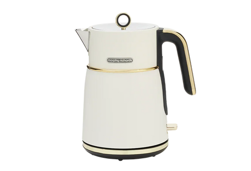 Morphy Richards Signature Soft Gold Jug Kettle - Matte White - LX2001 - Homewares, Outdoor, Phone Accessories, Cases, Speakers, Headphones + More -