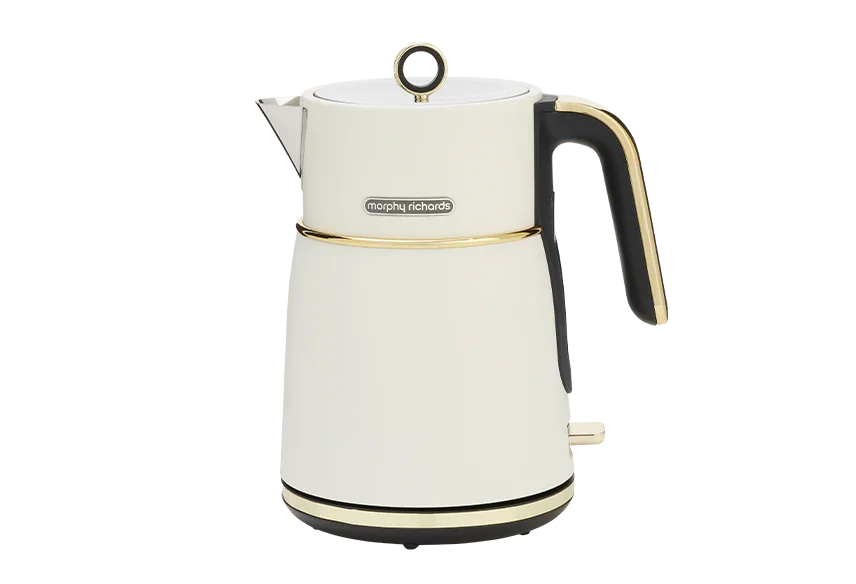 Morphy Richards Signature Soft Gold Jug Kettle - Matte White - LX2001 - Homewares, Outdoor, Phone Accessories, Cases, Speakers, Headphones + More -