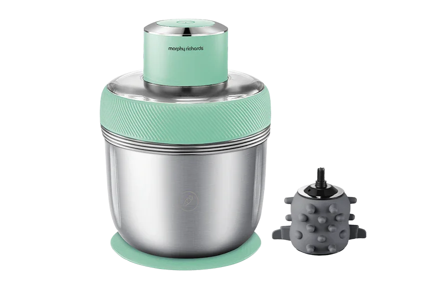 Morphy Richards Stainless Steel Chopper - Spearmint Green - LX2001 - Homewares, Outdoor, Phone Accessories, Cases, Speakers, Headphones + More -