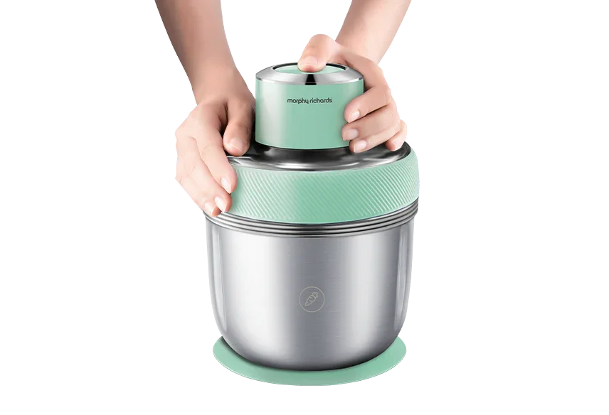 Morphy Richards Stainless Steel Chopper - Spearmint Green - LX2001 - Homewares, Outdoor, Phone Accessories, Cases, Speakers, Headphones + More -