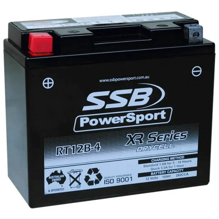 Motorcycle motorbike battery (YT12B-4) AGM 12V 1AH 260CCA BY SSB