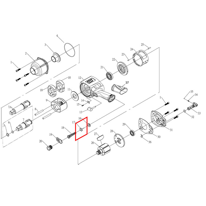 M7 Valve Stem To Suit Nc-6217