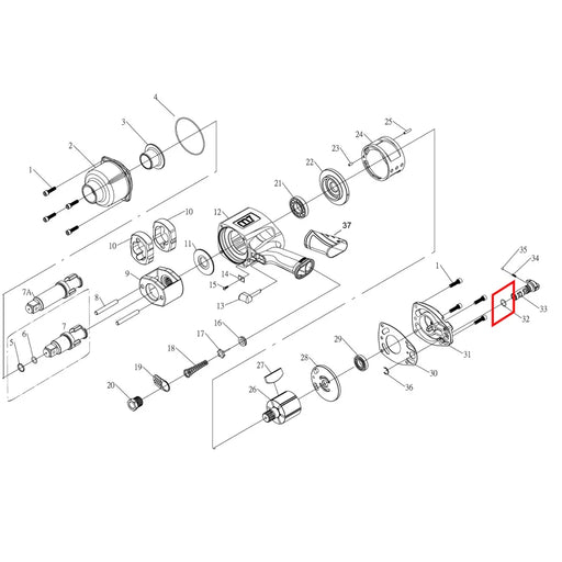 M7 O-Ring To Suit Nc-6217 Impact Wrench - LX2001 - Homewares, Outdoor, Phone Accessories, Cases, Speakers, Headphones + More -