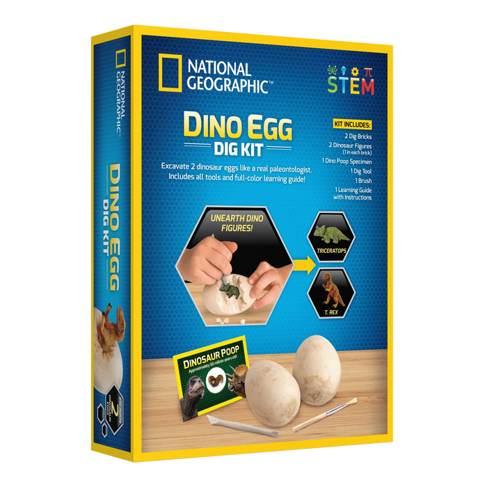 National Geographic Dino Egg Dig Kit - LX2001 - Homewares, Outdoor, Phone Accessories, Cases, Speakers, Headphones + More -