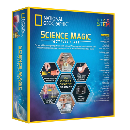 National Geographic Science Magic Activity Kit - LX2001 - Homewares, Outdoor, Phone Accessories, Cases, Speakers, Headphones + More -