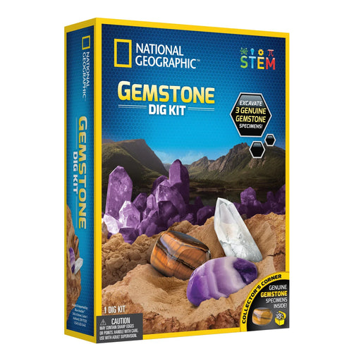 National Geographic Gem Dig Kit - LX2001 - Homewares, Outdoor, Phone Accessories, Cases, Speakers, Headphones + More -
