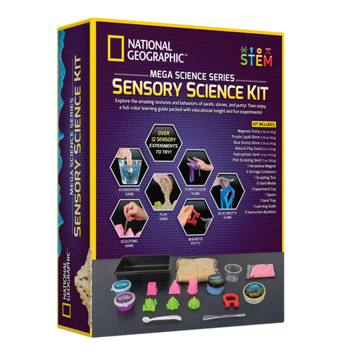 National Geographic Science Explorations: Sensory Science Kit - LX2001 - Homewares, Outdoor, Phone Accessories, Cases, Speakers, Headphones + More -
