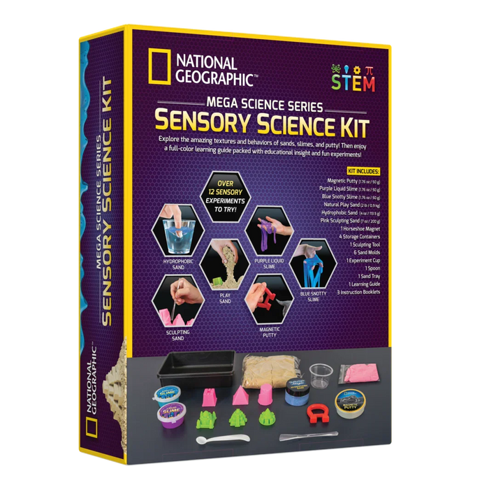National Geographic Science Explorations: Sensory Science Kit - LX2001 - Homewares, Outdoor, Phone Accessories, Cases, Speakers, Headphones + More -