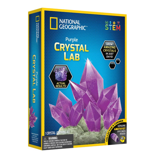 National Geographic Purple Crystal - LX2001 - Homewares, Outdoor, Phone Accessories, Cases, Speakers, Headphones + More -