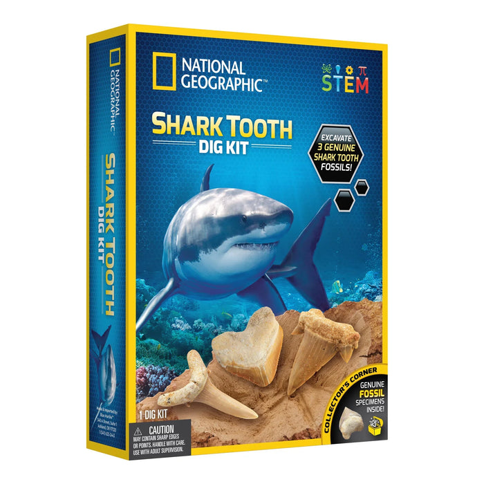 National Geographic Shark Dig Kit - LX2001 - Homewares, Outdoor, Phone Accessories, Cases, Speakers, Headphones + More -