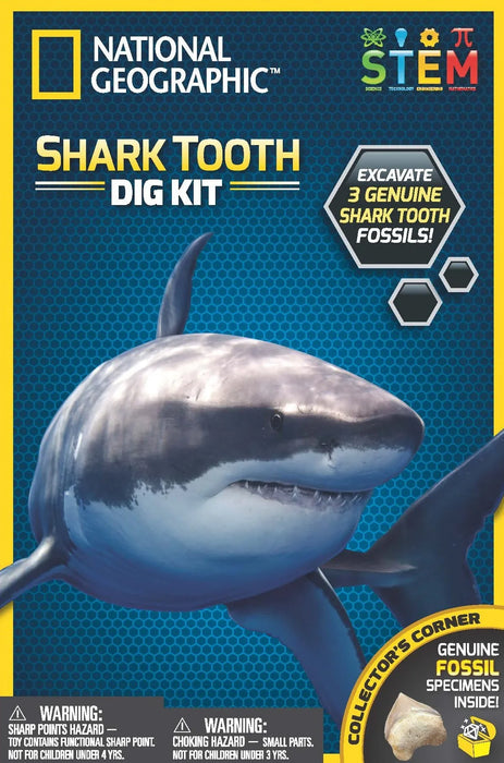National Geographic Shark Dig Kit - LX2001 - Homewares, Outdoor, Phone Accessories, Cases, Speakers, Headphones + More -