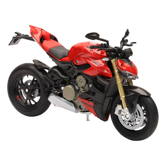 Model Road Bike Ducati Super Naked V4S 1:12 Scale By New Ray