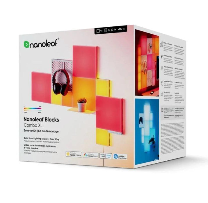 Nanoleaf Blocks - Combo XL Starter Kit - LX2001 - Homewares, Outdoor, Phone Accessories, Cases, Speakers, Headphones + More -