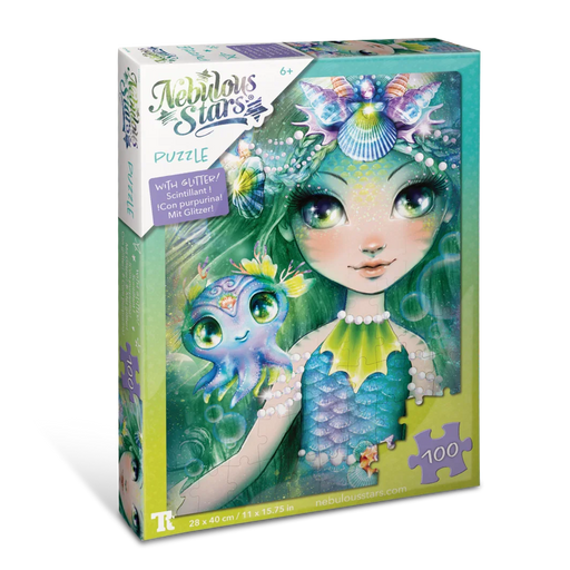 Nebulous Stars 100pc Glitter Puzzle Marinia 694704116527 - LX2001 - Homewares, Outdoor, Phone Accessories, Cases, Speakers, Headphones + More -