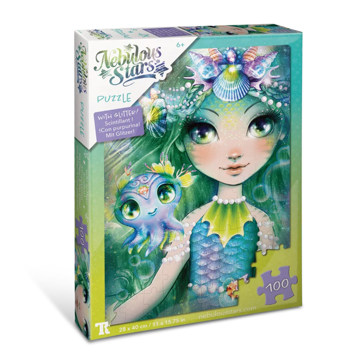 Nebulous Stars 100pc Glitter Puzzle Marinia 694704116527 - LX2001 - Homewares, Outdoor, Phone Accessories, Cases, Speakers, Headphones + More -