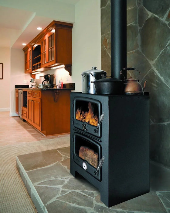 Nectre Small Bakers Oven Fireplace NBO + Flue Kit - LX2001 - Homewares, Outdoor, Phone Accessories, Cases, Speakers, Headphones + More -