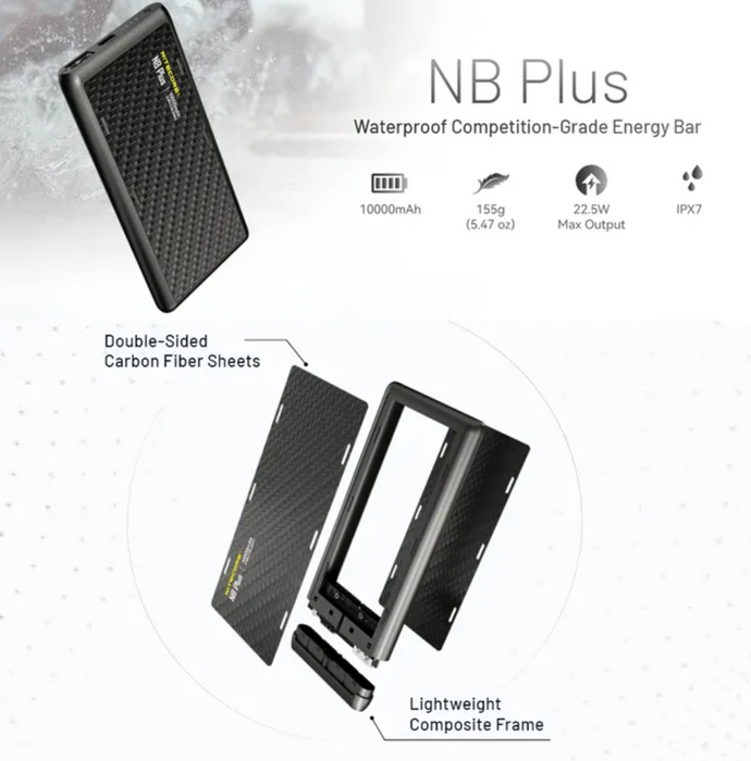 Nitecore 10,000Mah Power Bank Competition Grade Ipx7