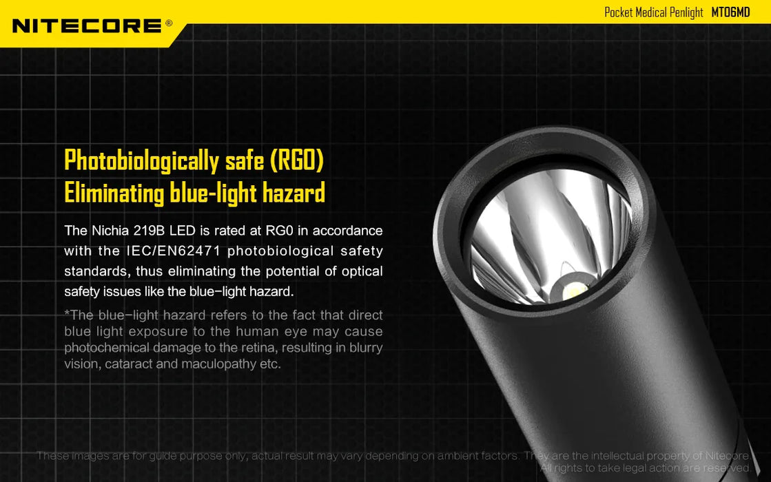 Nitecore MT06MD Medical Flashlight - Nurse, Doctors, Paramedics - LX2001 - Homewares, Outdoor, Phone Accessories, Cases, Speakers, Headphones + More -