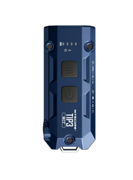 Nitecore Tip3 720 Lumen Keychain Light Torch Classic Alloy Cobalt Blue