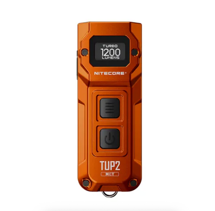 Nitecore Tup 1200 Lumen Rechargeable Edc Flashlight Torch Light Orange