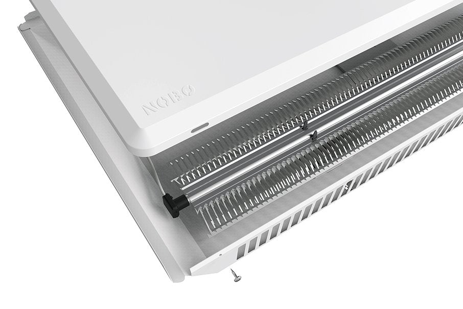 Nobo 1500W 1.5kW Nobo Panel Heater with Thermostat & Castors NTL4S15