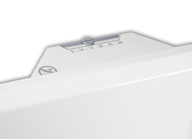 Nobo 1500W 1.5kW Nobo Panel Heater with Thermostat & Castors NTL4S15