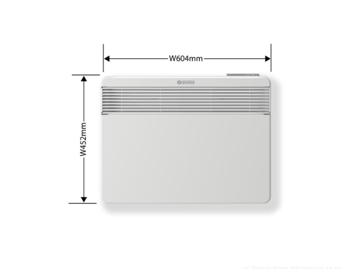 Olimpia Splendid Caldo Plus 1500W Panel Heater w/ Wi-Fi Connectivity - White