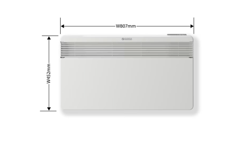 Olimpia Splendid Caldo Plus 2000W Panel Heater w/ Wi-Fi Connectivity - White