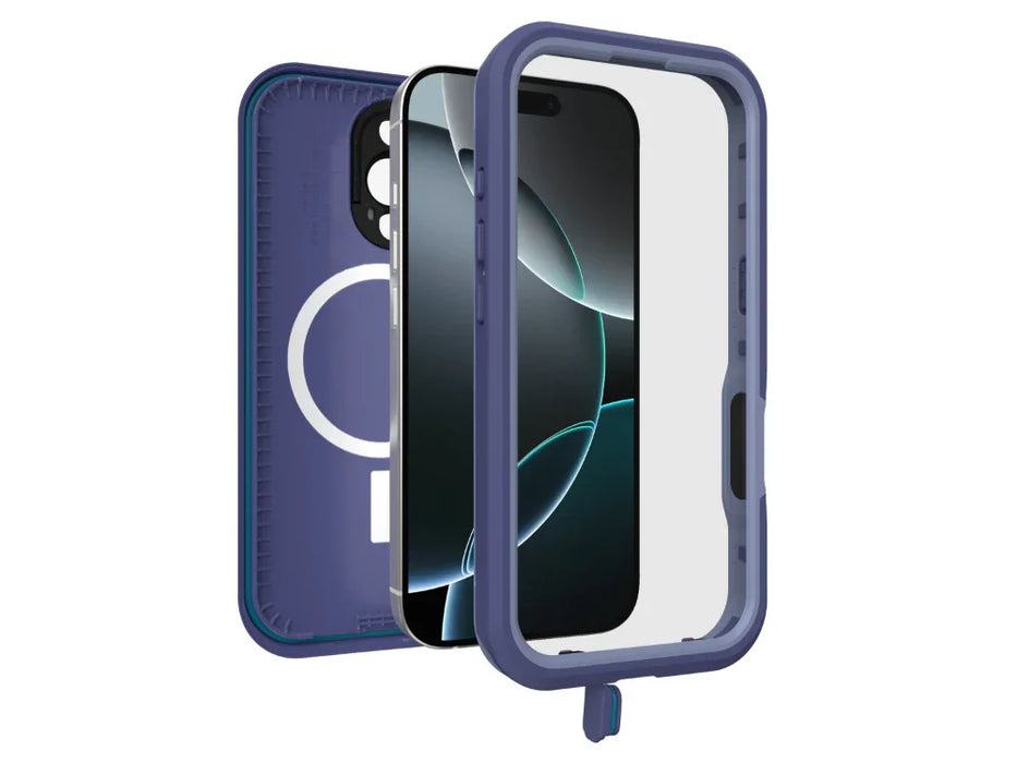 OtterBox Apple iPhone 16 Pro Fre MagSafe Waterproof Case - Purple - LX2001 - Homewares, Outdoor, Phone Accessories, Cases, Speakers, Headphones + More -
