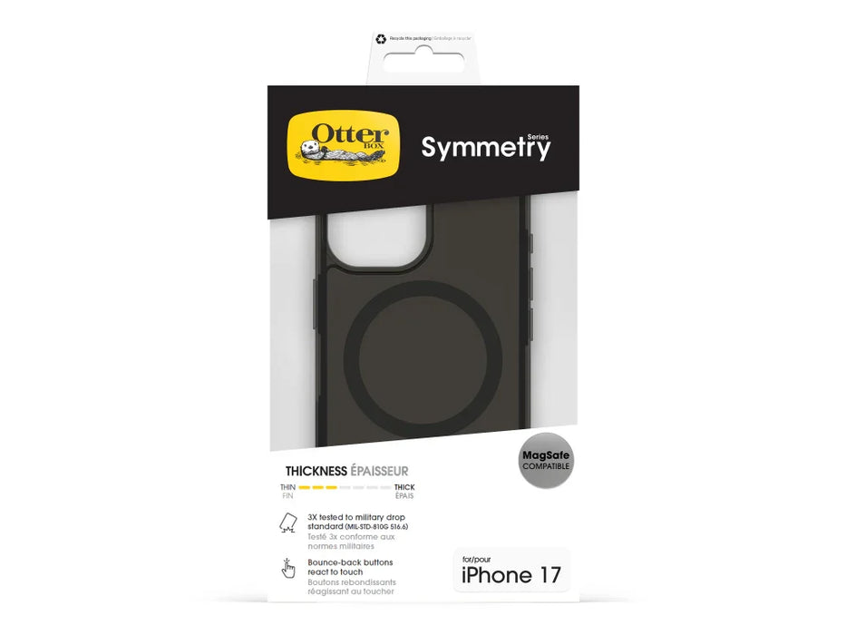OtterBox Apple iPhone 17 Symmetry MagSafe Case - Black Mist - LX2001 - Homewares, Outdoor, Phone Accessories, Cases, Speakers, Headphones + More -