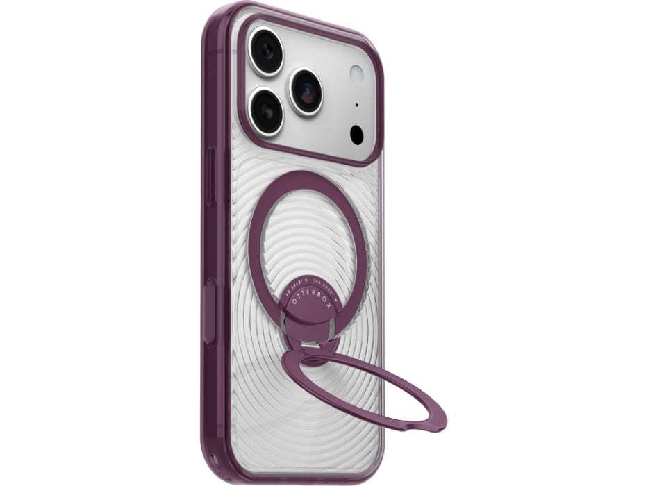 OtterBox Apple iPhone 18 Pro Max Symmetry Stand Case - Purple / Clear