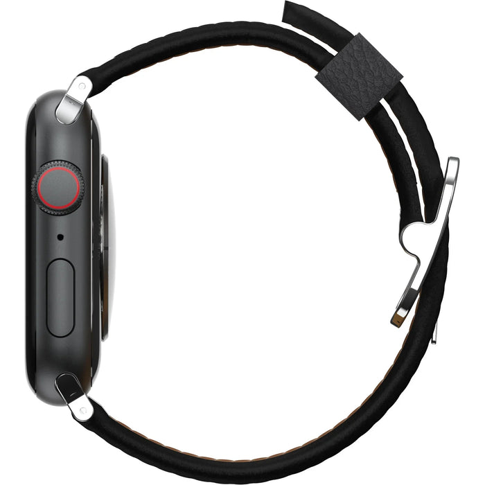 Otterbox Apple Watch 42/44/45mm Cactus Leather Strap - Noir Ash (Black) - LX2001 - Homewares, Outdoor, Phone Accessories, Cases, Speakers, Headphones + More -