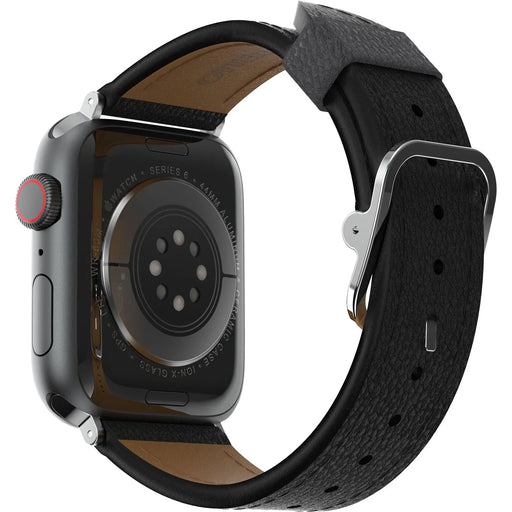 Otterbox Apple Watch 42/44/45mm Cactus Leather Strap - Noir Ash (Black) - LX2001 - Homewares, Outdoor, Phone Accessories, Cases, Speakers, Headphones + More -