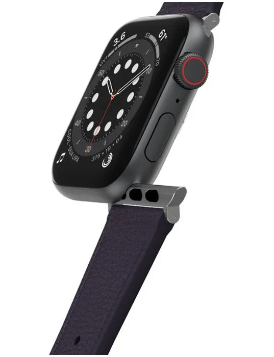 Otterbox Apple Watch 42/44/45mm Cactus Leather Strap - Plum Luxe (Purple) - LX2001 - Homewares, Outdoor, Phone Accessories, Cases, Speakers, Headphones + More -