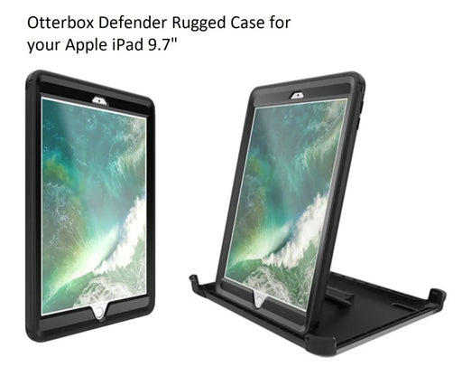 Otterbox Defender Rugged Case Apple iPad 9.7" - LX2001 - Homewares, Outdoor, Phone Accessories, Cases, Speakers, Headphones + More -