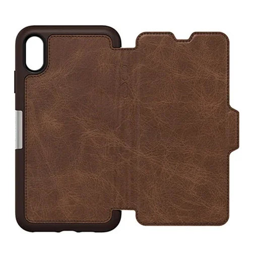 Otterbox iPhone XS Max 6.5" Strada Folio Wallet Case - Espresso Brown 77-60127 660543473961 - LX2001 - Homewares, Outdoor, Phone Accessories, Cases, Speakers, Headphones + More -