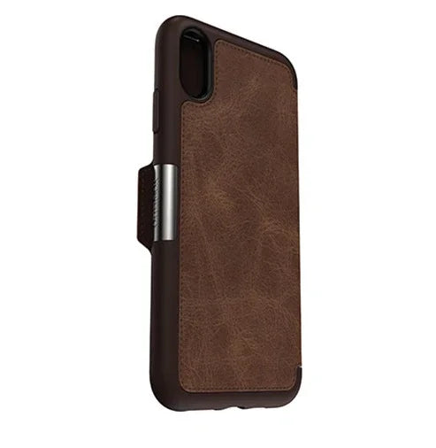 Otterbox iPhone XS Max 6.5" Strada Folio Wallet Case - Espresso Brown 77-60127 660543473961 - LX2001 - Homewares, Outdoor, Phone Accessories, Cases, Speakers, Headphones + More -
