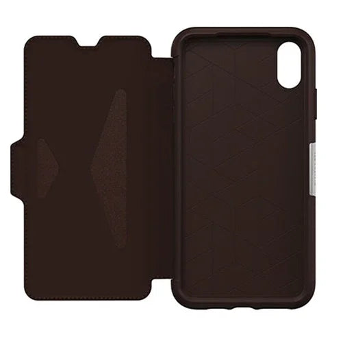 Otterbox iPhone XS Max 6.5" Strada Folio Wallet Case - Espresso Brown 77-60127 660543473961 - LX2001 - Homewares, Outdoor, Phone Accessories, Cases, Speakers, Headphones + More -