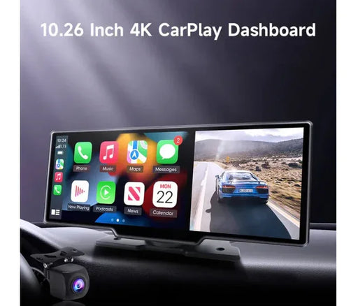 Ottocast Carplay & Android Auto Wireless Screen 10" With 2K Front Camera - LX2001 - Homewares, Outdoor, Phone Accessories, Cases, Speakers, Headphones + More -