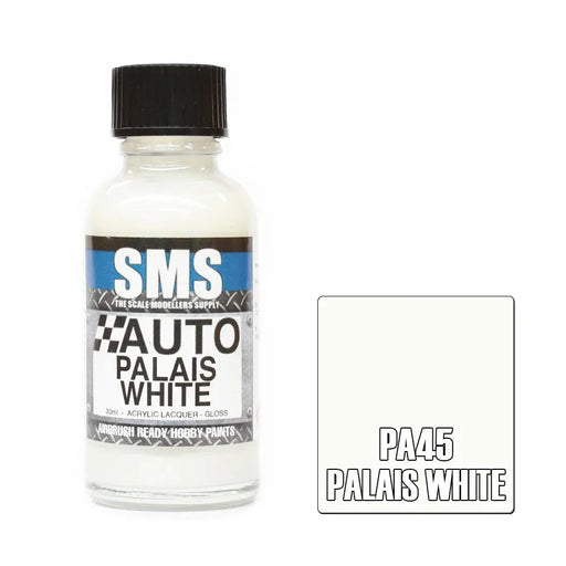 Air Brush Paint 30Ml Palais White Acrylic Lacquer Scale Modellers Supply - LX2001 - Homewares, Outdoor, Phone Accessories, Cases, Speakers, Headphones + More -