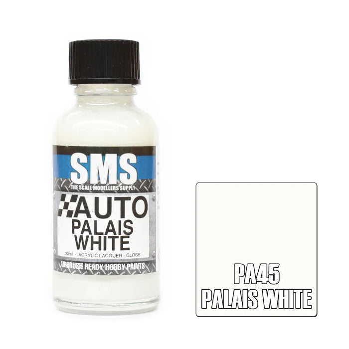 Air Brush Paint 30Ml Palais White Acrylic Lacquer Scale Modellers Supply - LX2001 - Homewares, Outdoor, Phone Accessories, Cases, Speakers, Headphones + More -