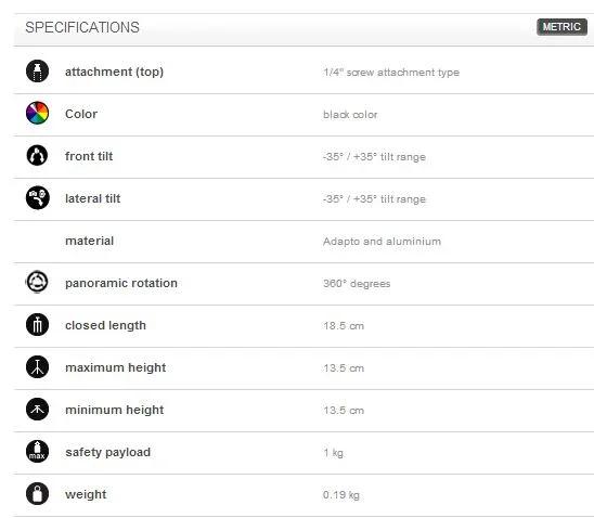 Manfrotto PIXI Mini Tripod - LX2001 - Homewares, Outdoor, Phone Accessories, Cases, Speakers, Headphones + More -