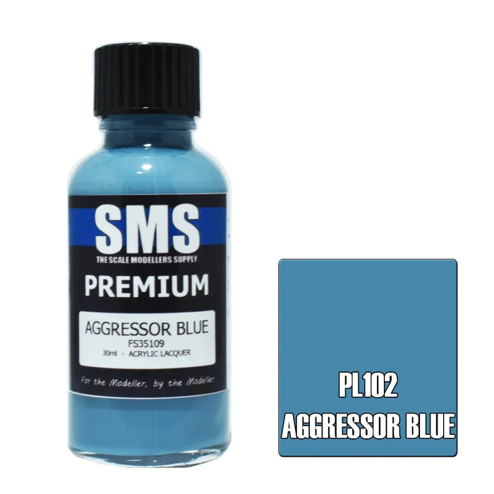Air Brush Paint 30Ml Premium Aggressor Blue Acrylic Lacquer Scale Modellers Supp - LX2001 - Homewares, Outdoor, Phone Accessories, Cases, Speakers, Headphones + More -