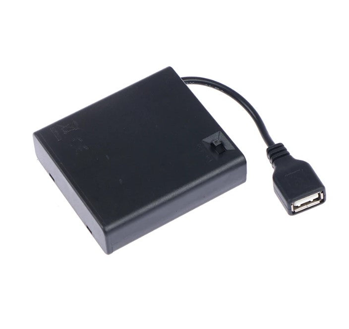 Batt Man Aa Battery Pack With Case For Skaa Mini Receivers/Transmitters