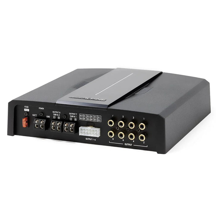 Alpine Optim 8 Ch Dsp Amp Processor 50W X6, 150W X2 Rms - LX2001 - Homewares, Outdoor, Phone Accessories, Cases, Speakers, Headphones + More -