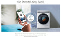 Panasonic 10KG Washer Washing Machine & 6KG Condenser Dryer - LX2001 - Homewares, Outdoor, Phone Accessories, Cases, Speakers, Headphones + More -