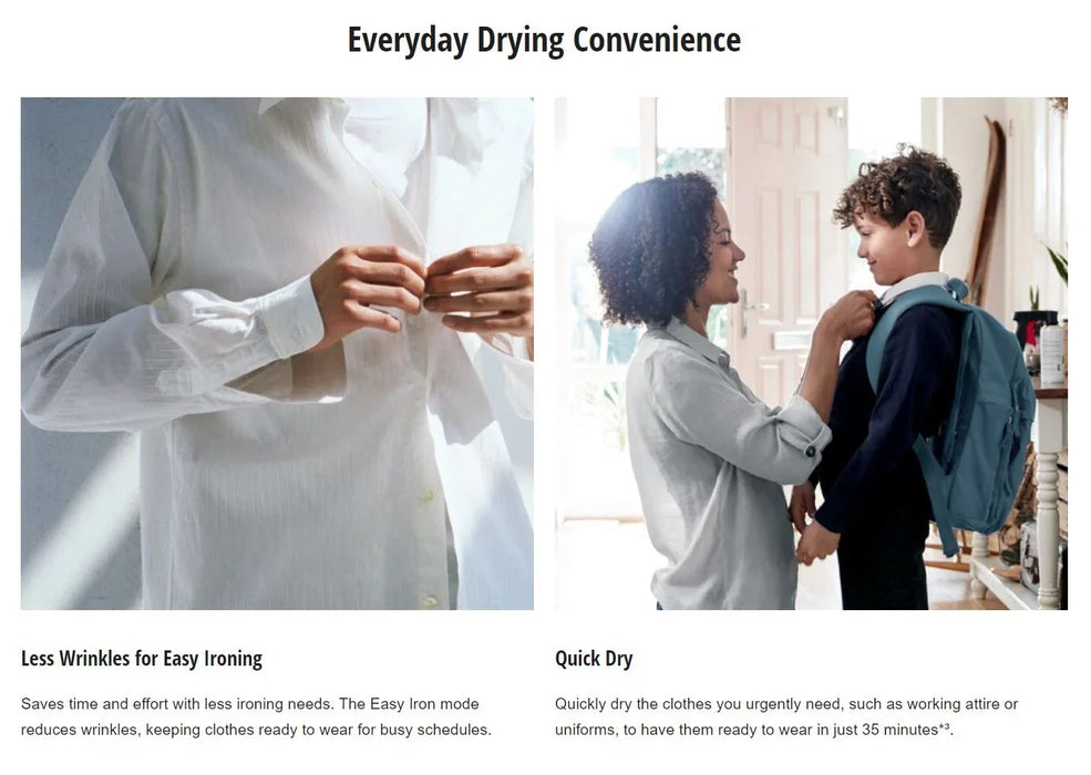 Panasonic 10kg Heat Pump Dryer with Gentle Drying & Hygiene Care 12 Program NH-EH10JD1WAU NH-EH10JD1WA - LX2001 - Homewares, Outdoor, Phone Accessories, Cases, Speakers, Headphones + More -