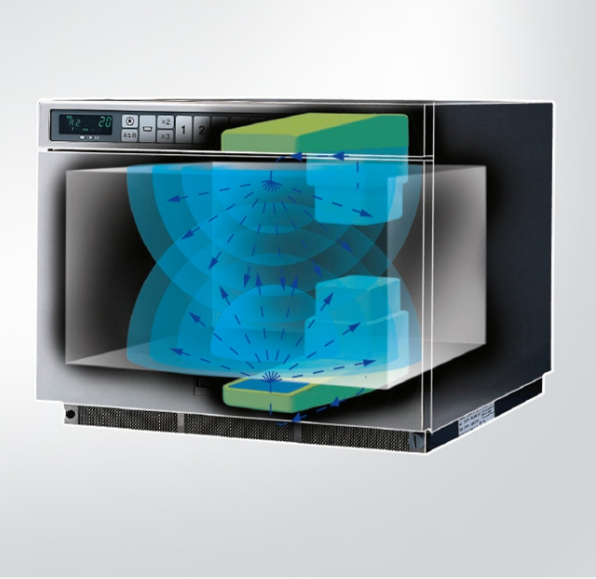 Panasonic 18L 1800W Professional Inverter Microwave - Stainless Steel